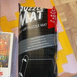 Puzzles and puzzle mat
